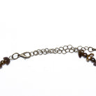 PUNK RAVE Women's Steampunk Irregular Beaded Butterfly Necklace Amber