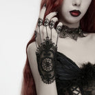 PUNK RAVE Women's Vintage Gothic Cutout Lace Gloves