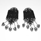 PUNK RAVE Women's Vintage Gothic Cutout Lace Gloves