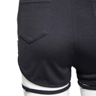 RNG Women's Gothic Floral Embroidered Studded Shorts