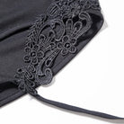 RNG Women's Gothic Floral Embroidered Studded Shorts