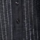 RNG Women's Gothic Turn-down Collar Lace Splice Shirt