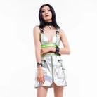 RNG Women's Grunge  Luminous Rainbow Bustier
