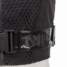 RNG Women's Punk Big-buckle Mesh Splice Vest