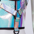 RNG Women's Punk Colorful Buckles Underbust Corset