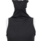 RNG Women's Punk Ribbed Turtleneck Vest
