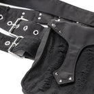 RNG Women's Punk Ripped Nailed Waist Bag