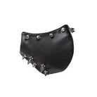 RNG Women's Punk Studded Faux Leather Mask