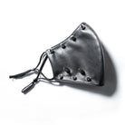 RNG Women's Punk Studded Faux Leather Mask