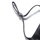 RNG Women's Punk Studded Faux Leather Mask