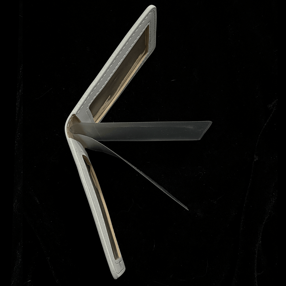 Vukora Unisex Gothic Skull Angel Printed Card Bag