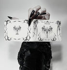 Vukora Unisex Gothic Skull Angel Printed Card Bag