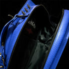 Vukora Women's Gothic Cross Bat Wing Coffin Bag Blue