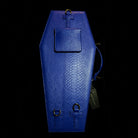 Vukora Women's Gothic Cross Bat Wing Coffin Bag Blue