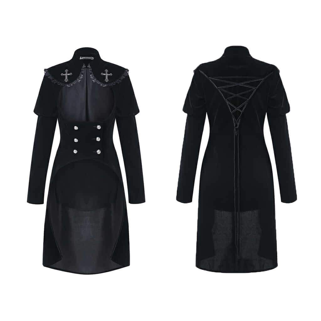 Darkinlove Women's Cape Collar Coat