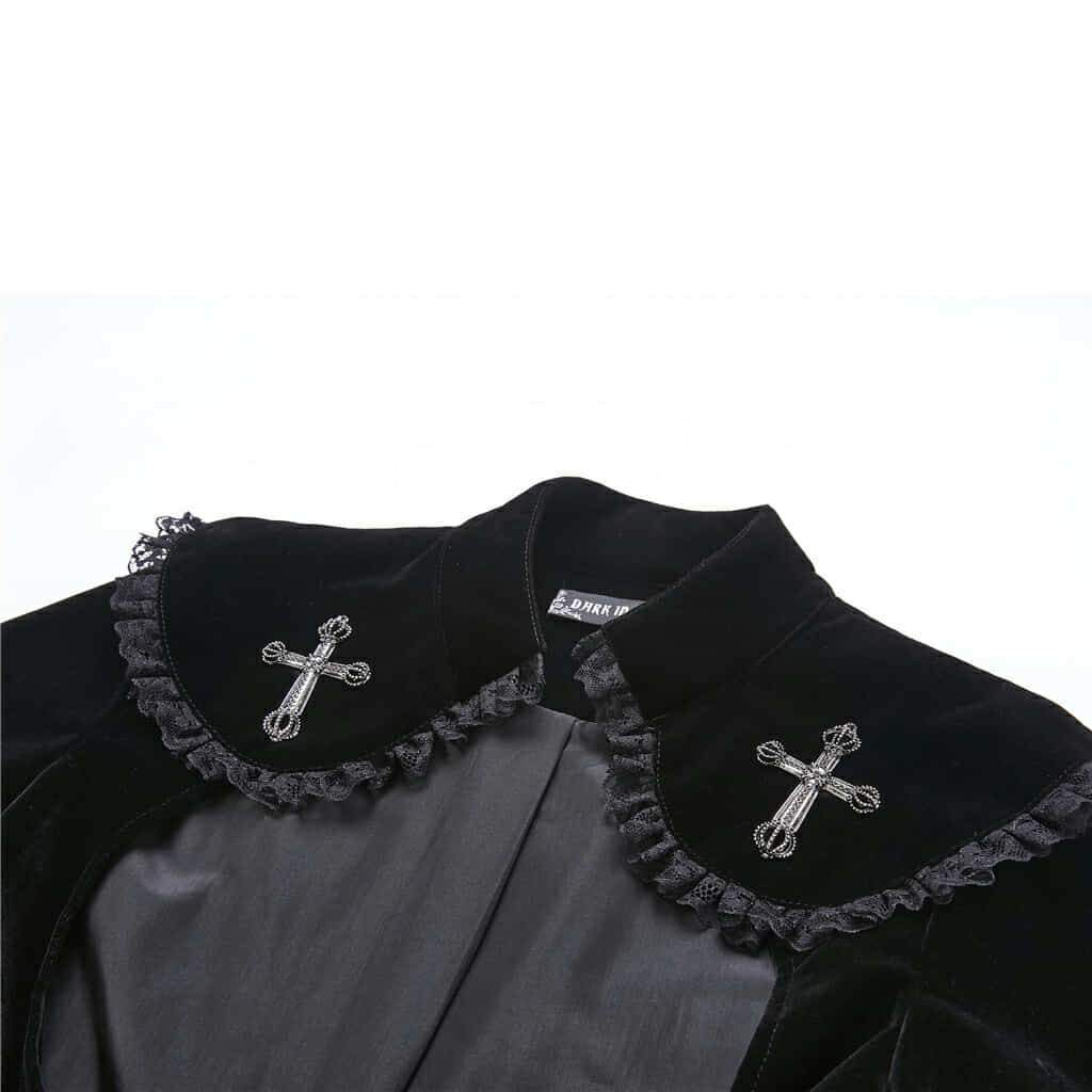 Darkinlove Women's Cape Collar Coat