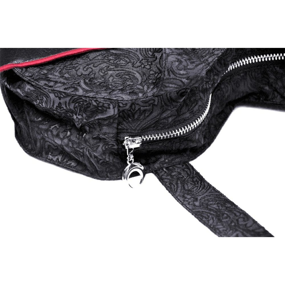 Darkinlove Women's Gothic Bat Wing Heart Handbag