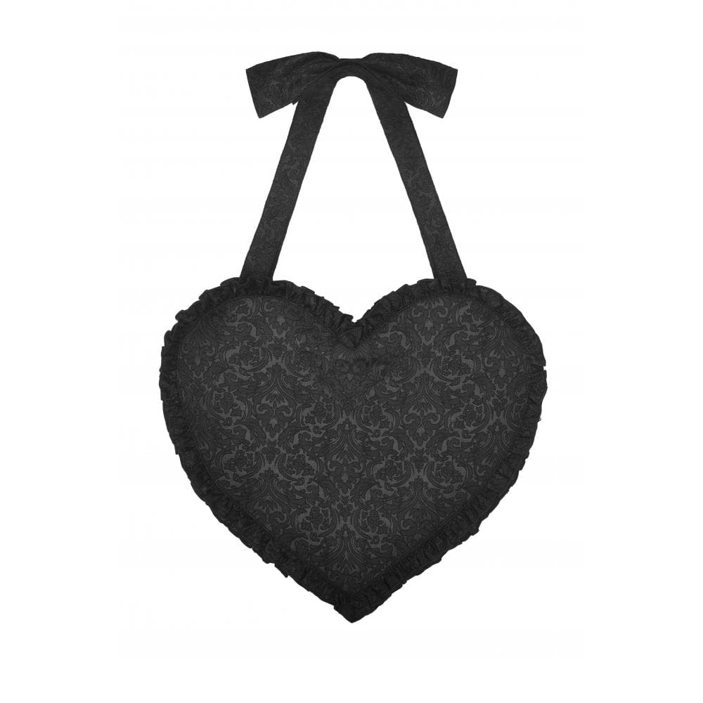 Darkinlove Women's Gothic Cross Love Heart Shoulder Bag