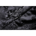 Darkinlove Women's Gothic Floral Embroidered Lace Splice Dress