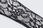 Darkinlove Women's Gothic Half Lace Sleeve With Flowers