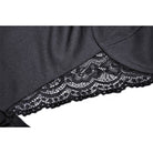 Darkinlove Women's Gothic Layered Swallowtail Halterneck Dress