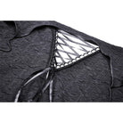 Darkinlove Women's Gothic Off Shoulder Flared Sleeved Crop Top