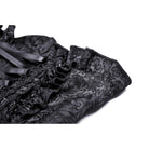 Darkinlove Women's Gothic Strappy Ruffled Mesh Tunic Skirt