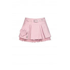 Darkinlove Women's Lolita Pink JK Pleated Skirt