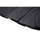 Darkinlove Damen-Punk-Faltenrock mit Cutout und Schnalle