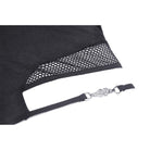 Darkinlove Women's Punk Irregular Cutout Mesh Splice Crop Top