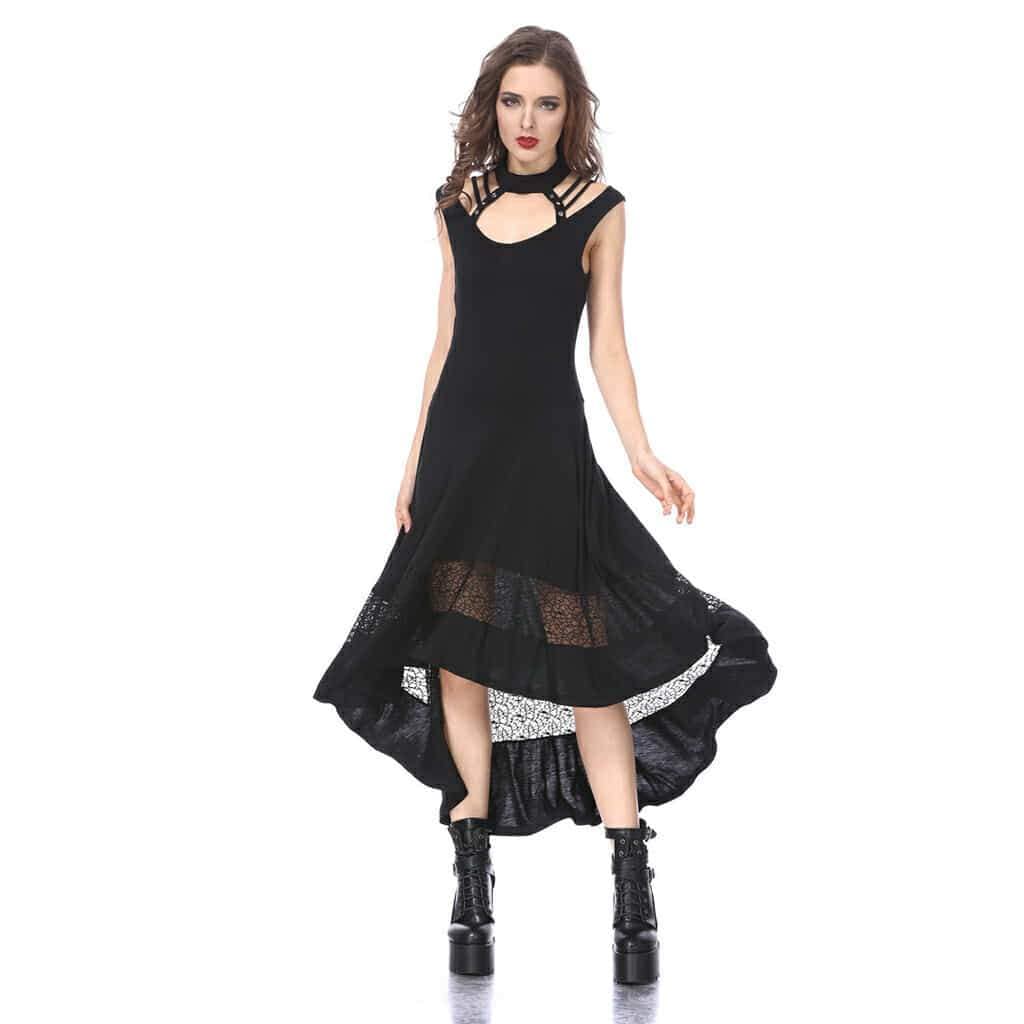 Darkinlove Women's Sleeveless Low waist dress
