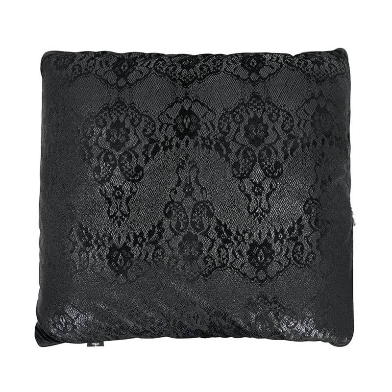 DEVIL FASHION Gothic Lace Blanket Pillow