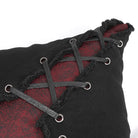 DEVIL FASHION Gothic Strappy Unedged Pillow Case with Pillow Inner