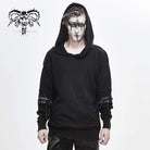 DEVIL FASHION Men's Casual Winter Spliced Sweaters&Hoodies