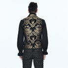 DEVIL FASHION Men's Double Breasted Waistcoat