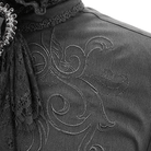 Camisa gótica de manga abullonada con pajarita para hombre DEVIL FASHION