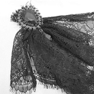 Camisa gótica de manga abullonada con pajarita para hombre DEVIL FASHION