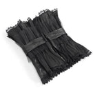 Women's Gothic Drape Mesh Neckwear Black Unisex Lace Neckwear