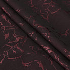 Abrigo gótico floral con cola de golondrina para hombre DEVIL FASHION rojo