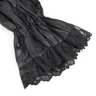 DEVIL FASHION Herren Gothic-Hemd mit Puffärmeln und Rüschen