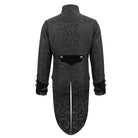 Men's Gothic Stand Collar Cross Zip Tailcoats
