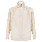 DEVIL FASHION Herren Gothic Stehkragen Rüschenhemd