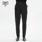 DEVIL FASHION Men's Gothic Strappy High-waisted  Pants