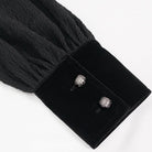 DEVIL FASHION Herren Gothic-Hemd mit Riemchen und Puffärmeln