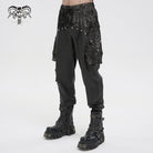 DEVIL FASHION Herren Gothic Batik-Jogginghose