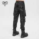 DEVIL FASHION Herren Gothic Batik-Jogginghose