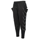 DEVIL FASHION Men's Punk Big-pocket Chains Jogger Pants