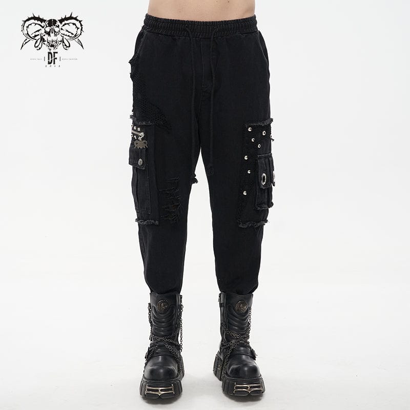 New Spring Fashion Fresh Trends  StylesAXXD Winter Punk Retro Slim Long  Pants Trousers Clearance Cargo Pants for Men Big And Tall Black 31   Walmartcom