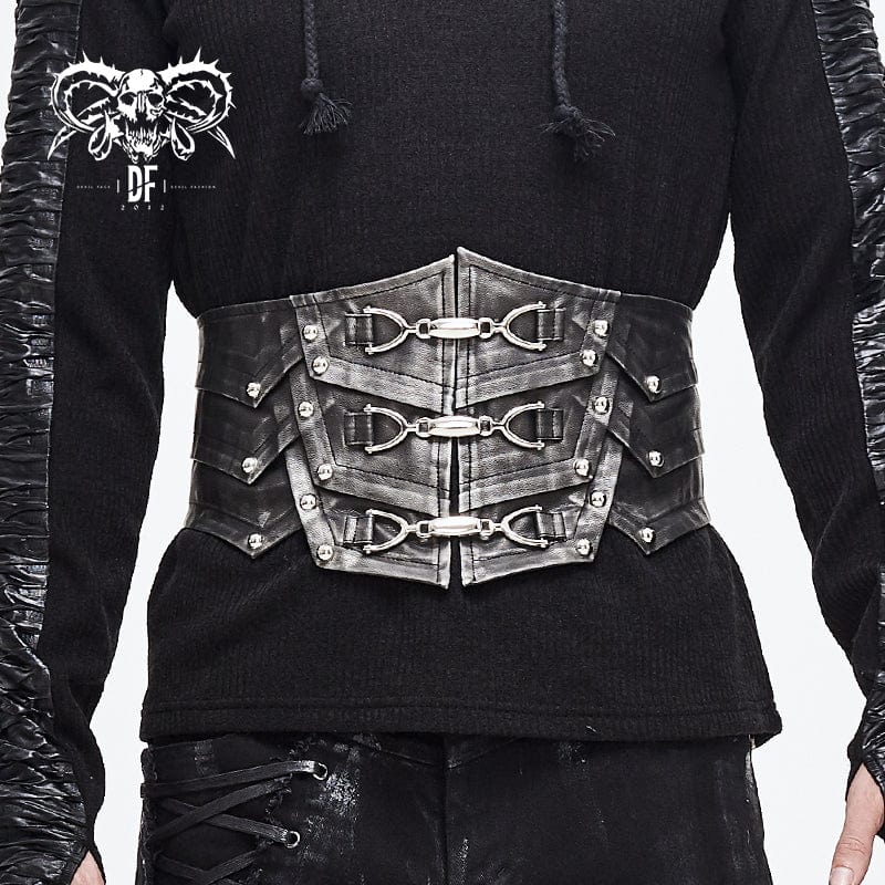 Hombres arnés de cuero Punk cinturón de pecho de fondage ajustable Gothic -  China Arnés de cuero para hombre y cinturón de cuero para hombre precio