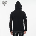 DEVIL FASHION Men's Punk Mechanical Printed Two-piece Hoodies